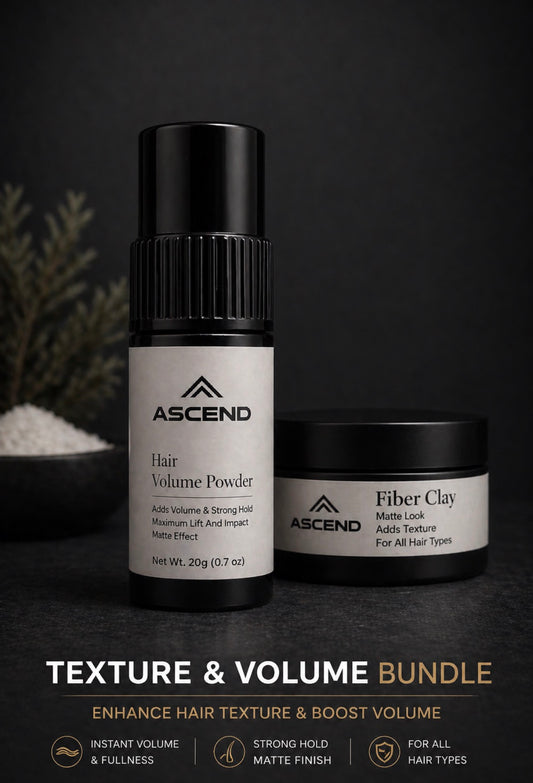 Hair Styling Bundle - Texture Powder and Hair Clay